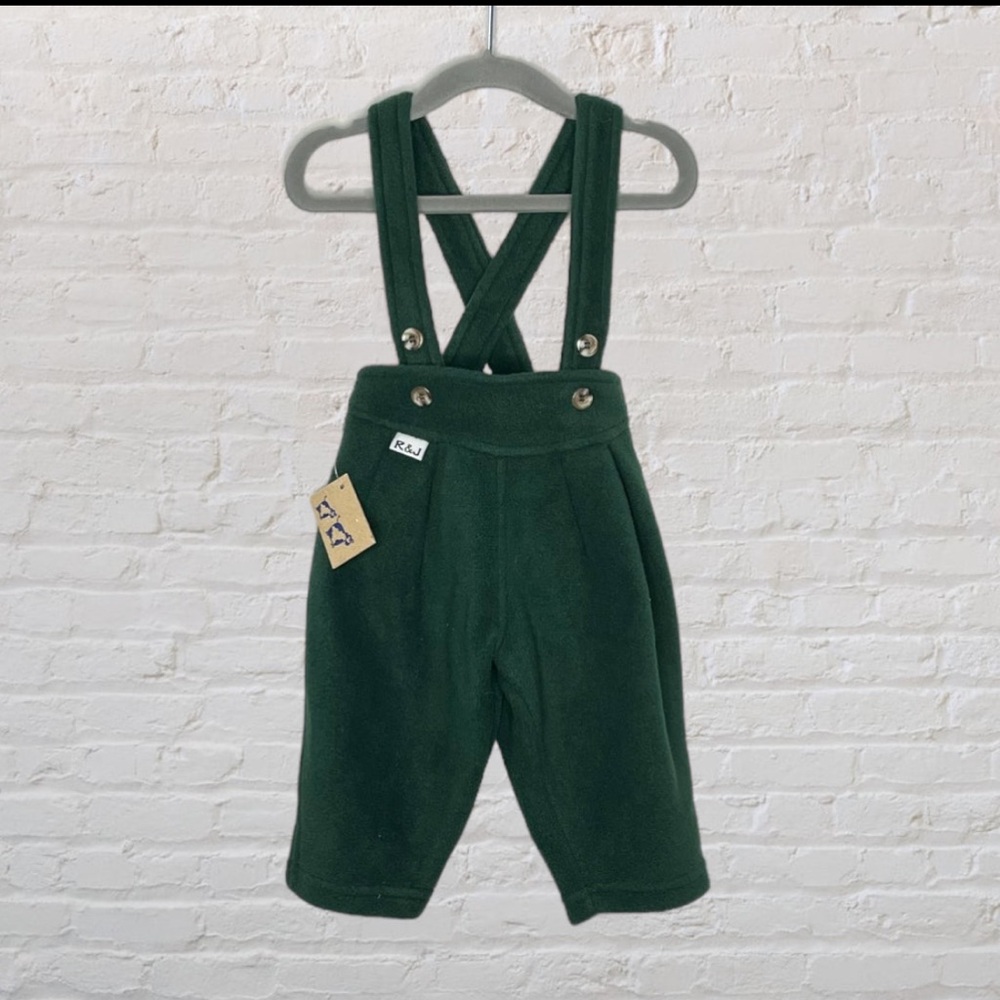 Romeo & Juliette Vintage Fleece Overalls